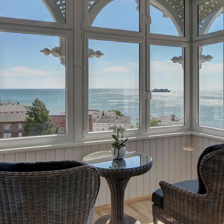 Villa Fernsicht - Wohnung Nr 1 - Mit Meerblick Сасниц Екстериор снимка