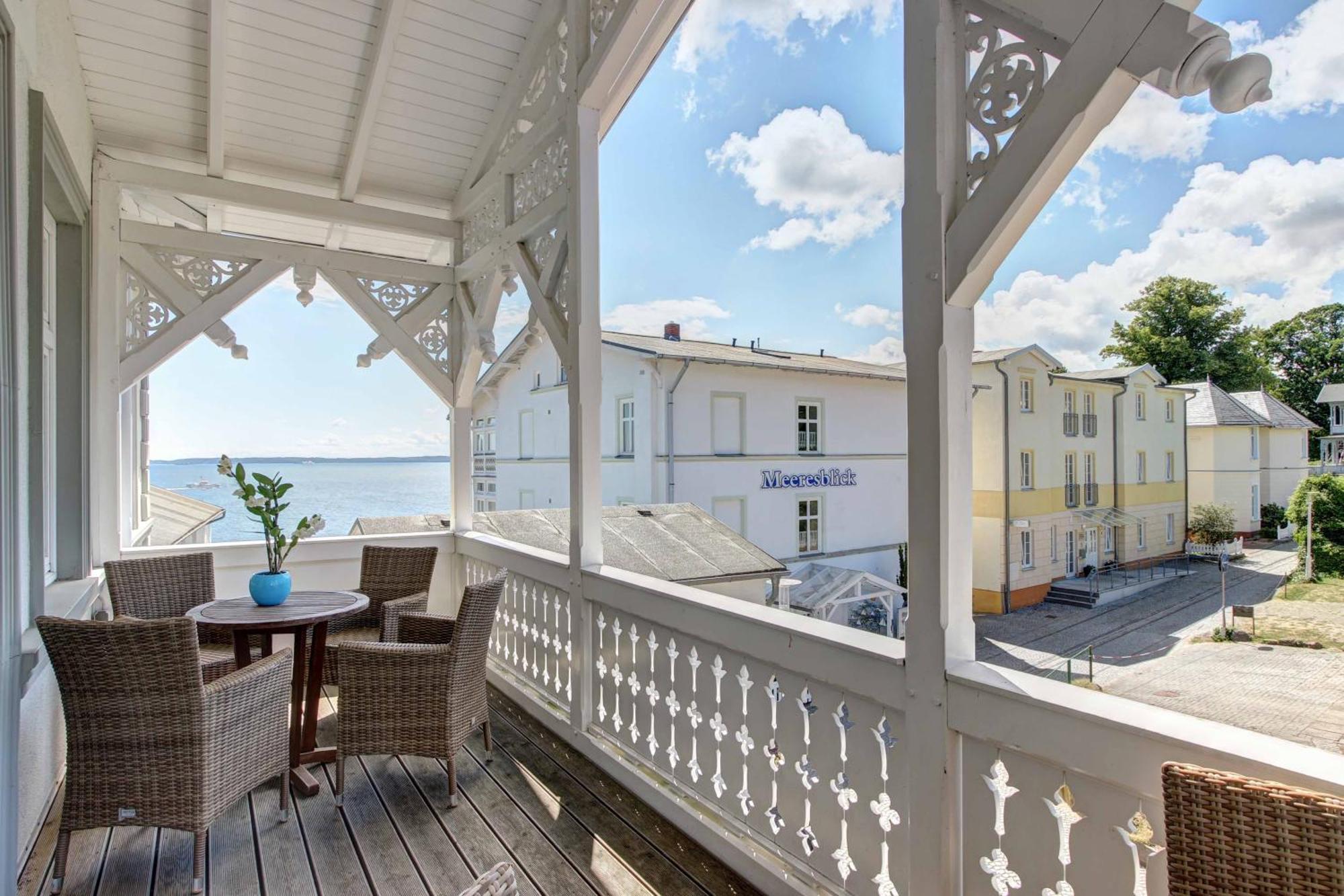 Villa Fernsicht - Wohnung Nr 1 - Mit Meerblick Сасниц Екстериор снимка