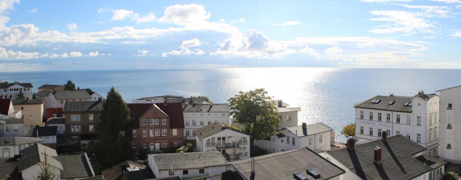 Villa Fernsicht - Wohnung Nr 1 - Mit Meerblick Сасниц Екстериор снимка