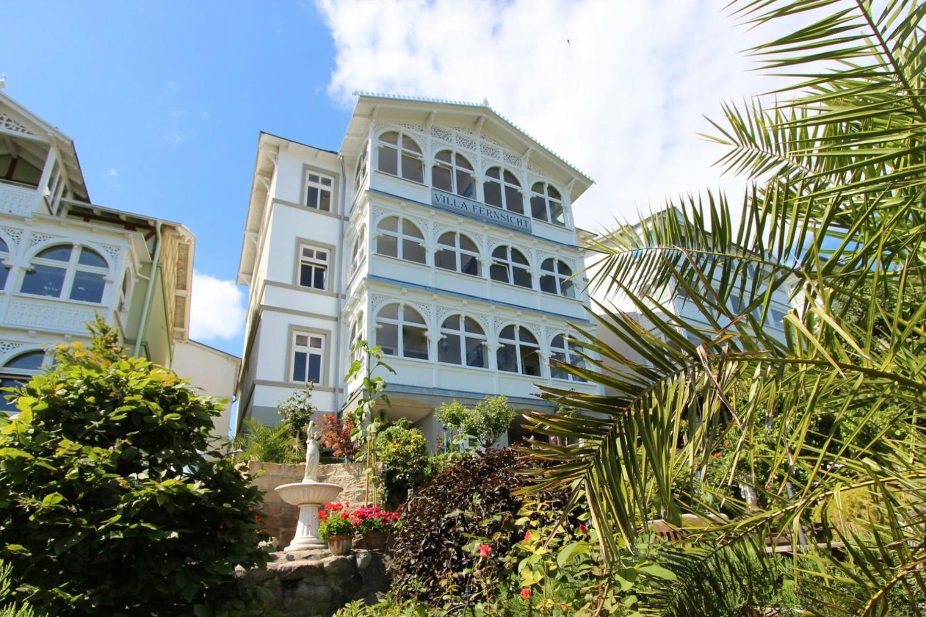 Villa Fernsicht - Wohnung Nr 1 - Mit Meerblick Сасниц Екстериор снимка