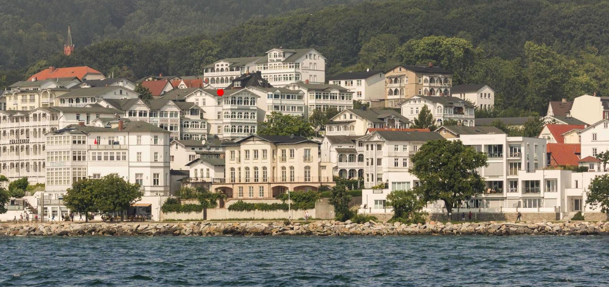 Villa Fernsicht - Wohnung Nr 1 - Mit Meerblick Сасниц Екстериор снимка