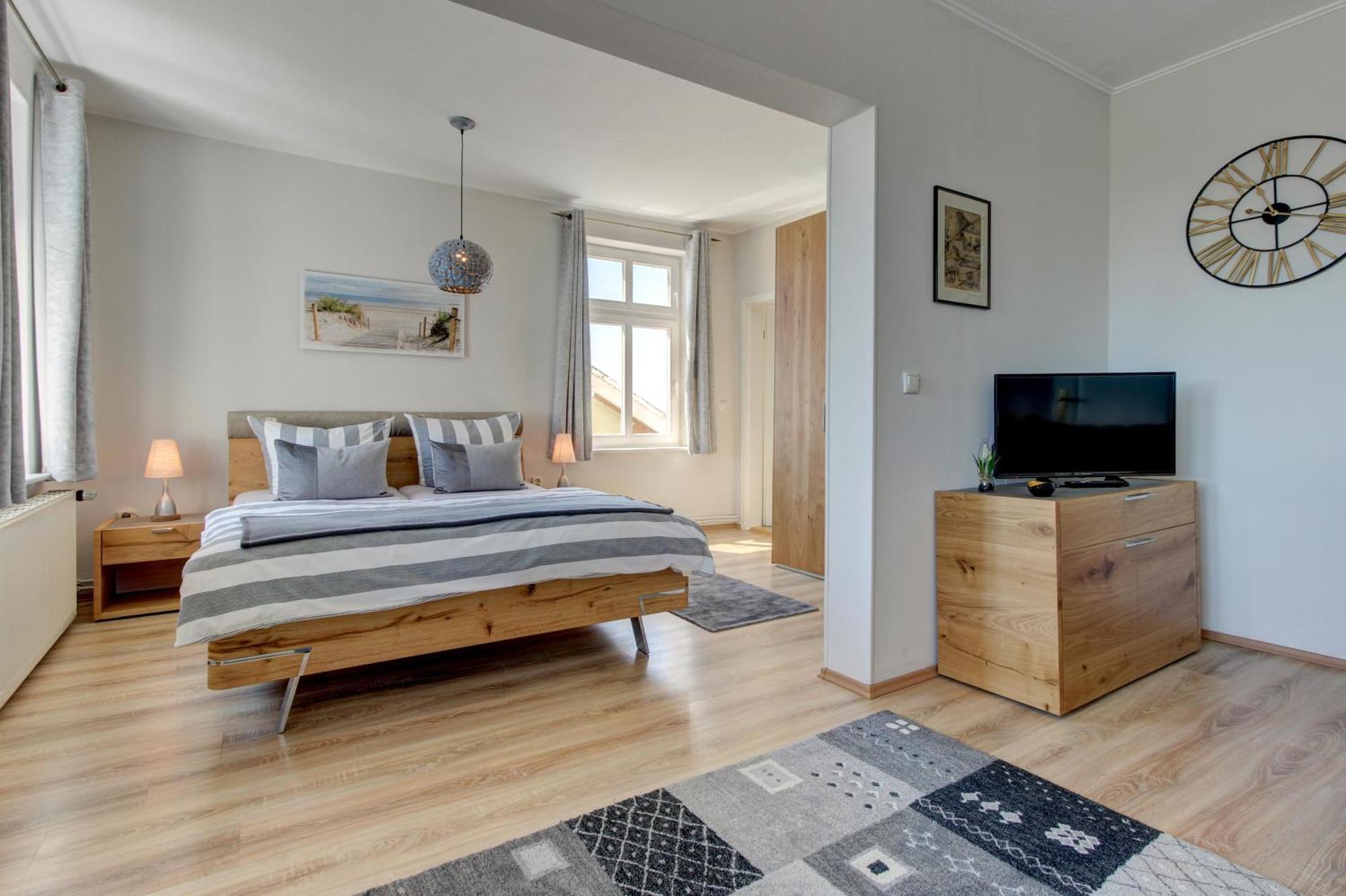 Villa Fernsicht - Wohnung Nr 1 - Mit Meerblick Сасниц Екстериор снимка